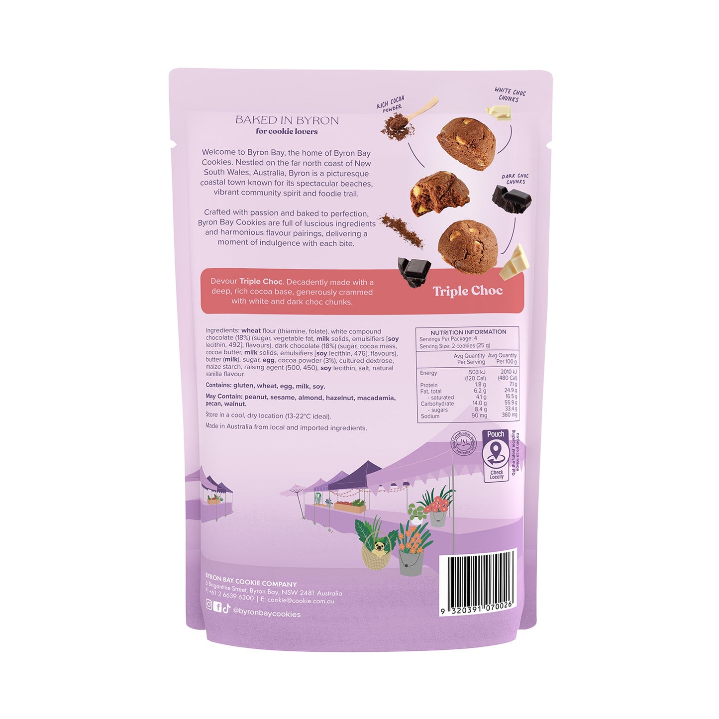 (入荷待ち)Triple Choc Cookie Bites(トリプルチョコ・クッキーバイツ)