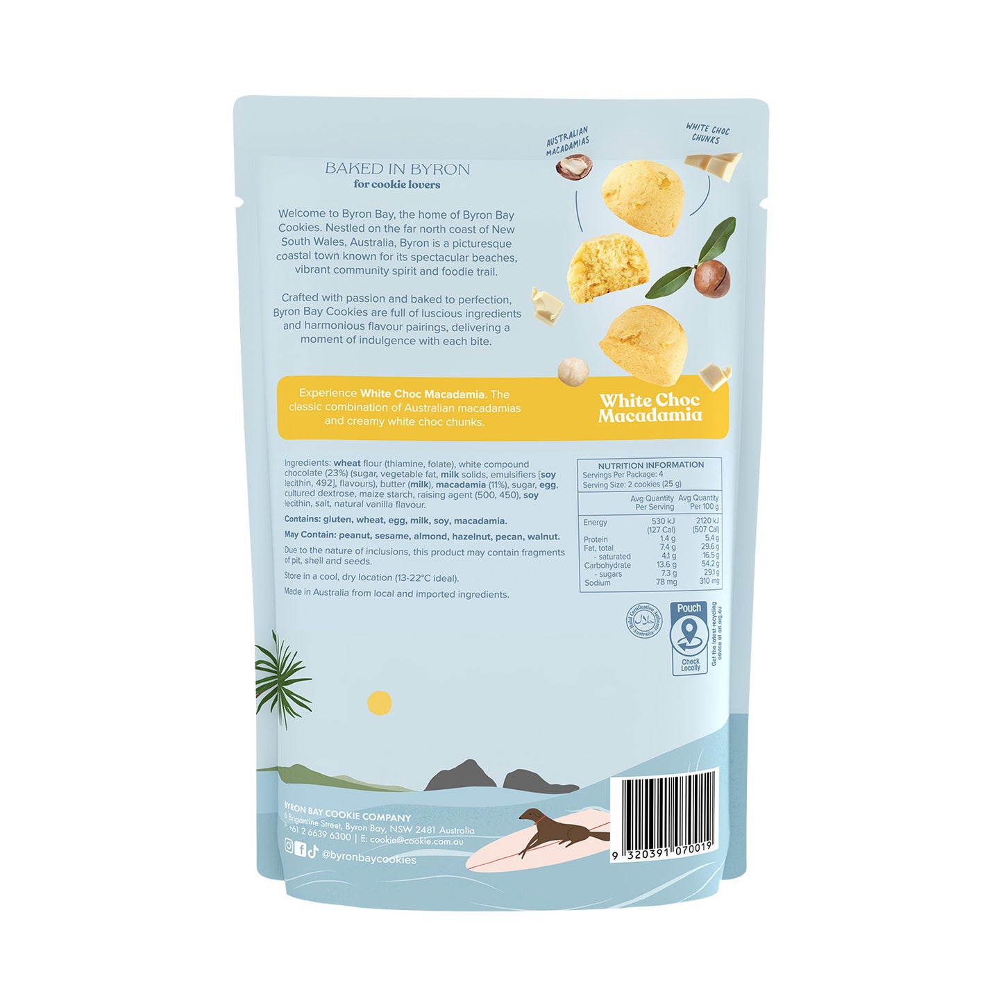 White Choc Macadamia Cookies Bites（ホワイトチョコマカダミア・クッキーバイツ）(賞味期限:2026.7)